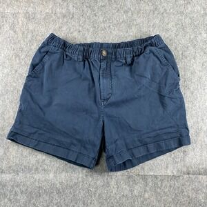 Chubbies Shorts Men's Large Blue 5.5 Inseam Preppy Stretch Elastic Waist Pockets